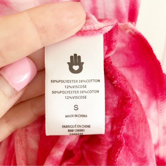 Spiritual Gangster Ruby Tie Dye Tank Lounge Romper Small - Picture 6 of 6